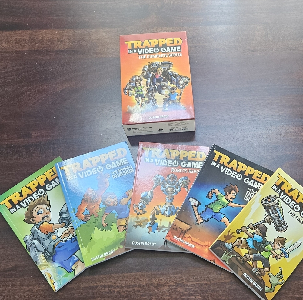 Trapped in a Video Game: The Complete Book Series - Bundle